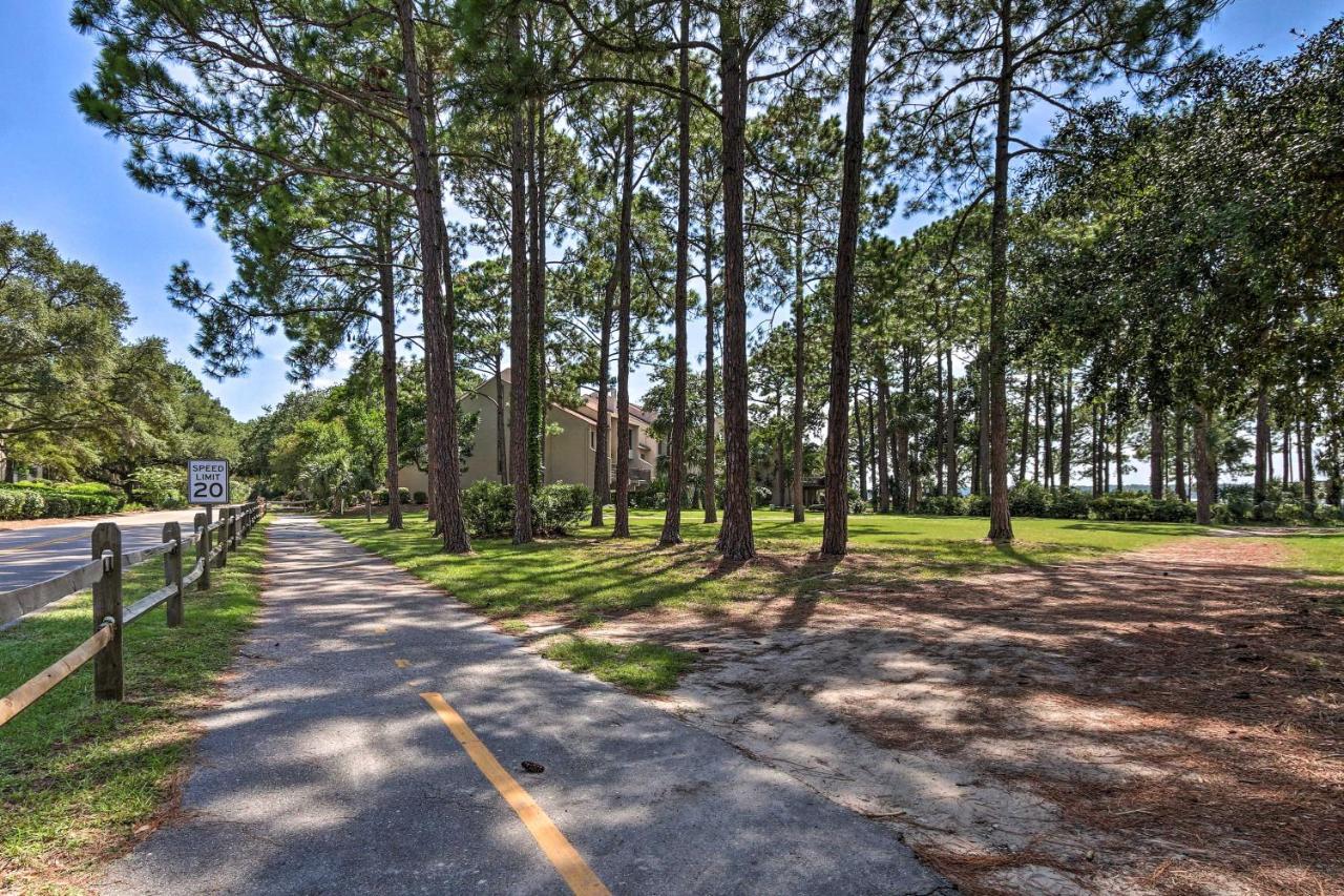 Idyllic Sea Pines Villa Walk To South Beach! Hilton Head Island Exterior foto